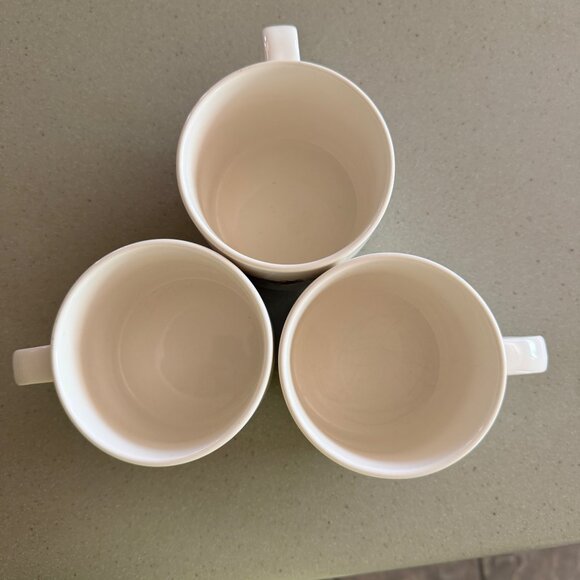 Pottery Barn Festive Dog Mugs X3 12oz - Picture 6 of 7